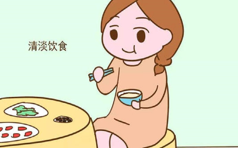 清淡饮食漫画图片